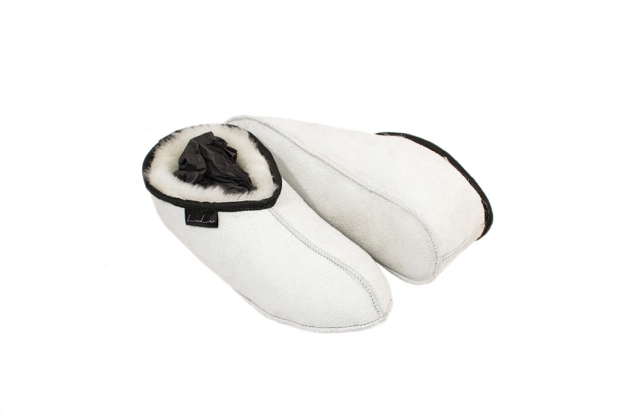 LuLu Snow fur slippers